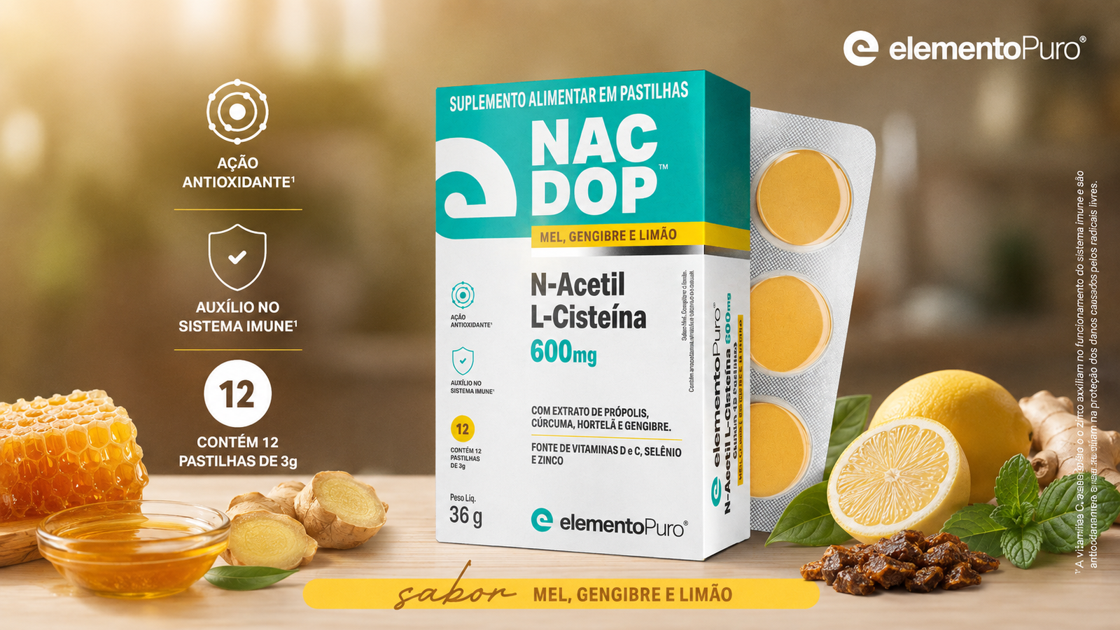 O que é N-acetilcisteína (NAC)?