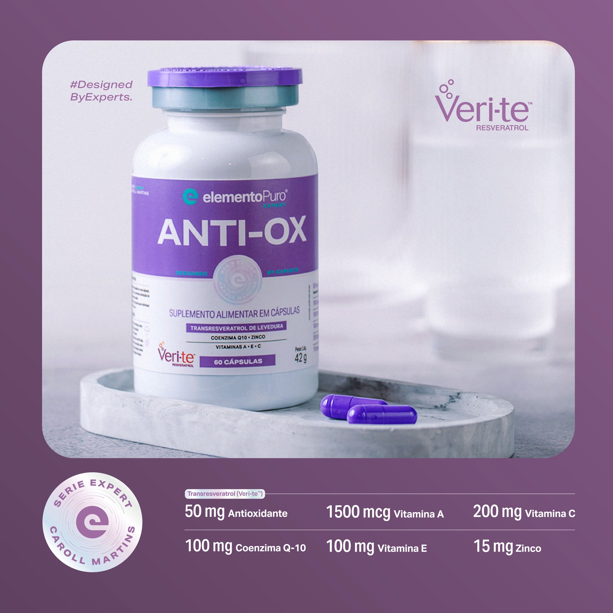 ANTI-OX Antioxidante 60 cápsulas
