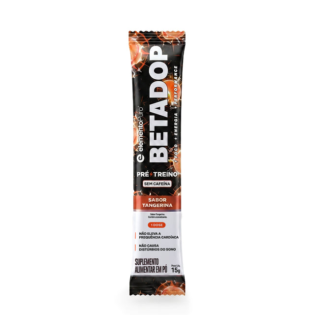 Pré-Treino BETADOP Tangerina Sachê 15g