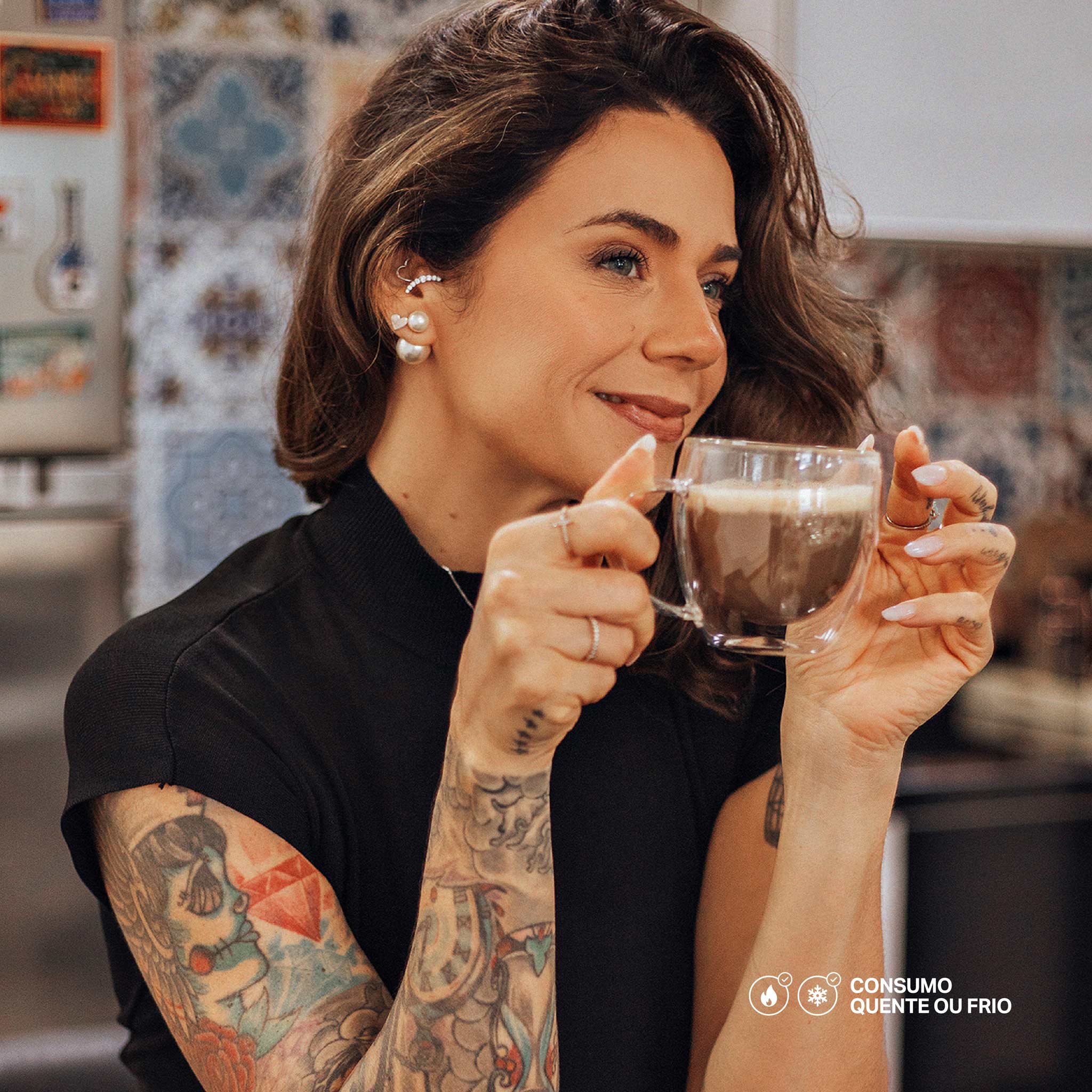 CAPPUCCINOFIT Chocolate Maltado Display 240g - 12x20g