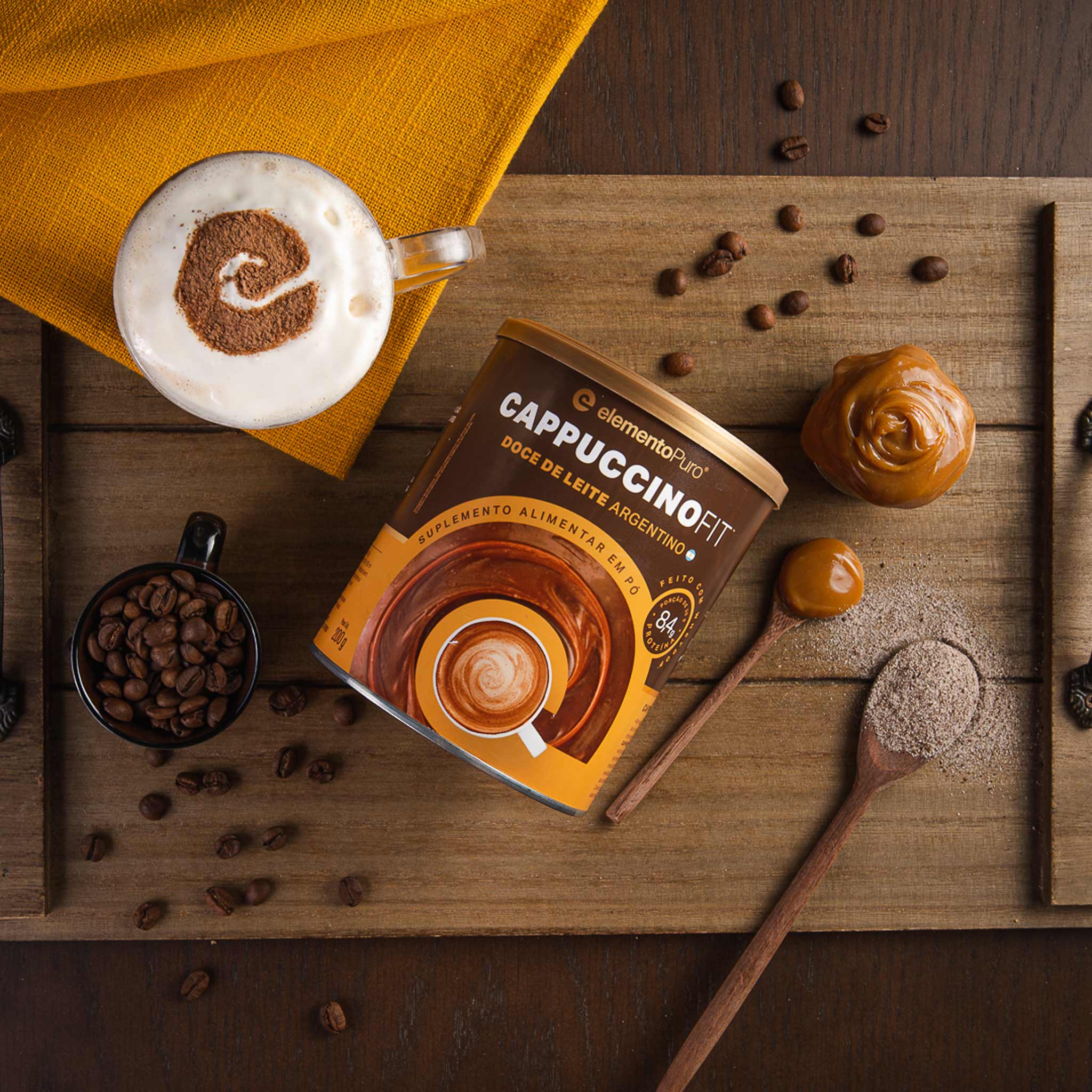 CAPPUCCINOFIT Doce de Leite Argentino 200g