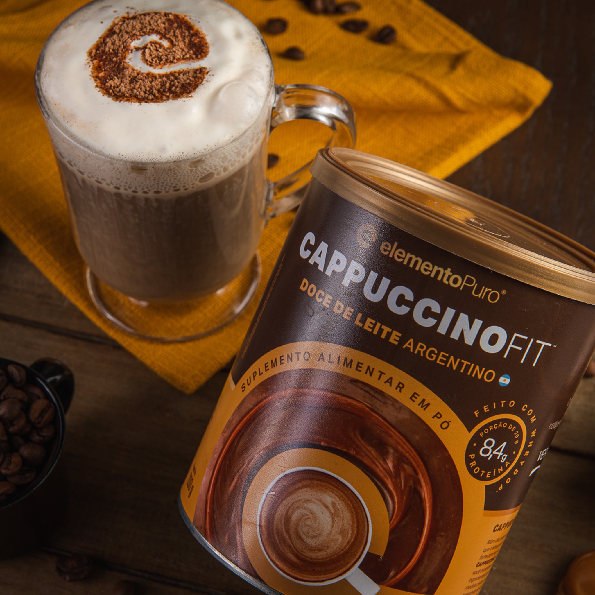 CAPPUCCINOFIT Doce de Leite Argentino 200g