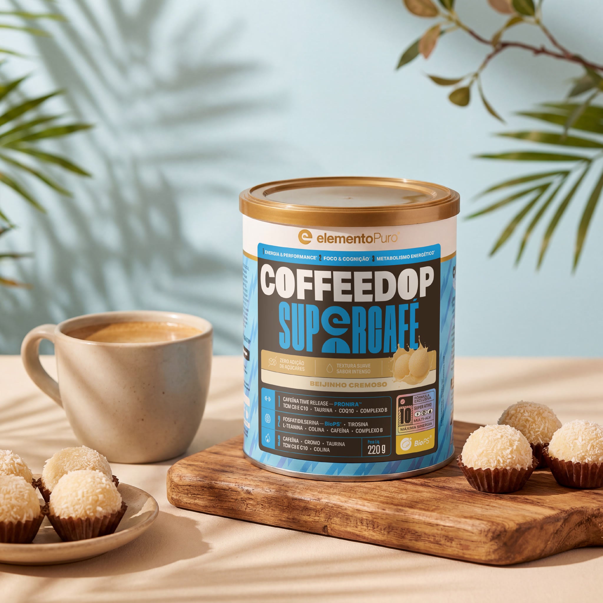 COFFEEDOP Supercafé Beijinho Cremoso 220g