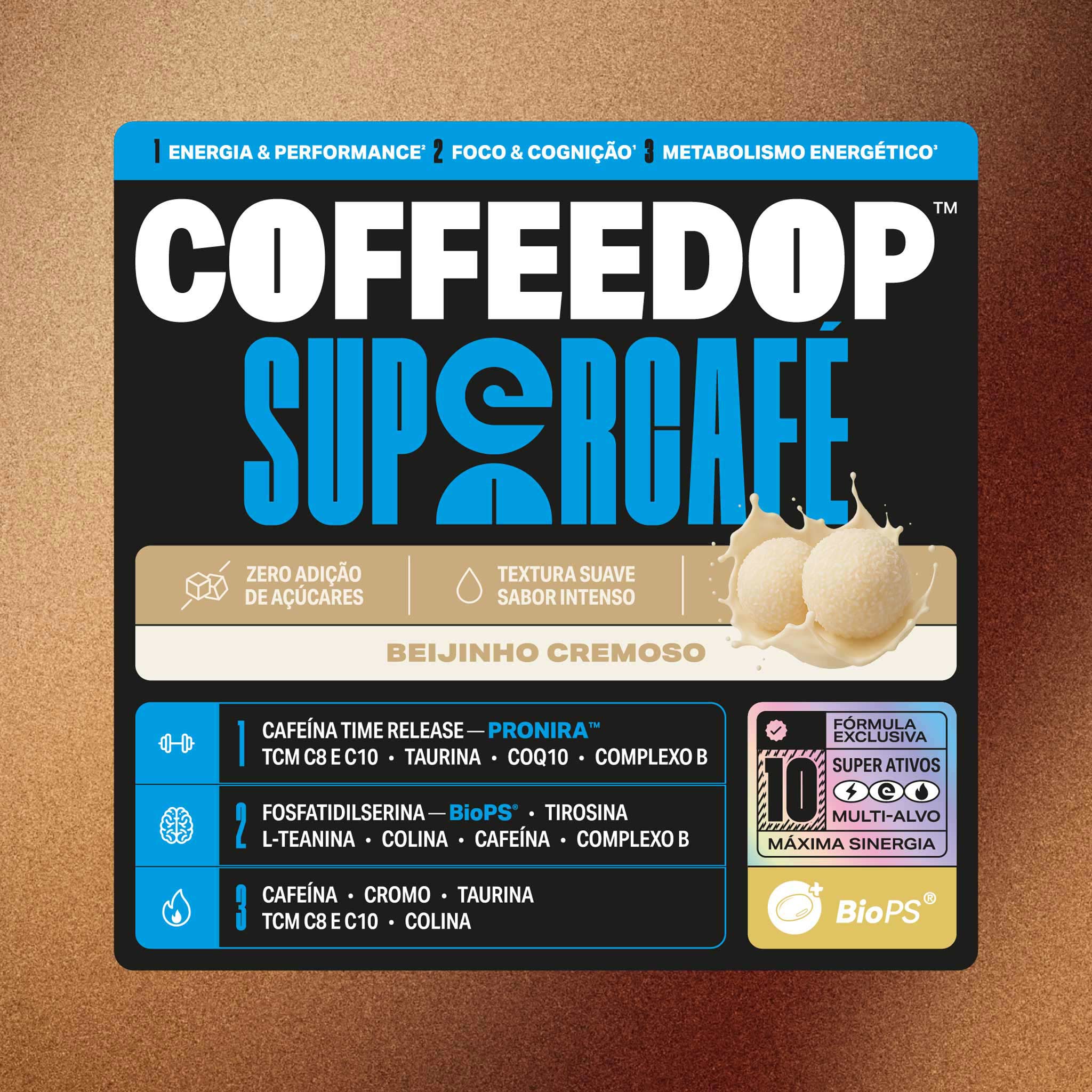 KIT Degusta - COFFEEDOP Supercafé Sachê 9x10g