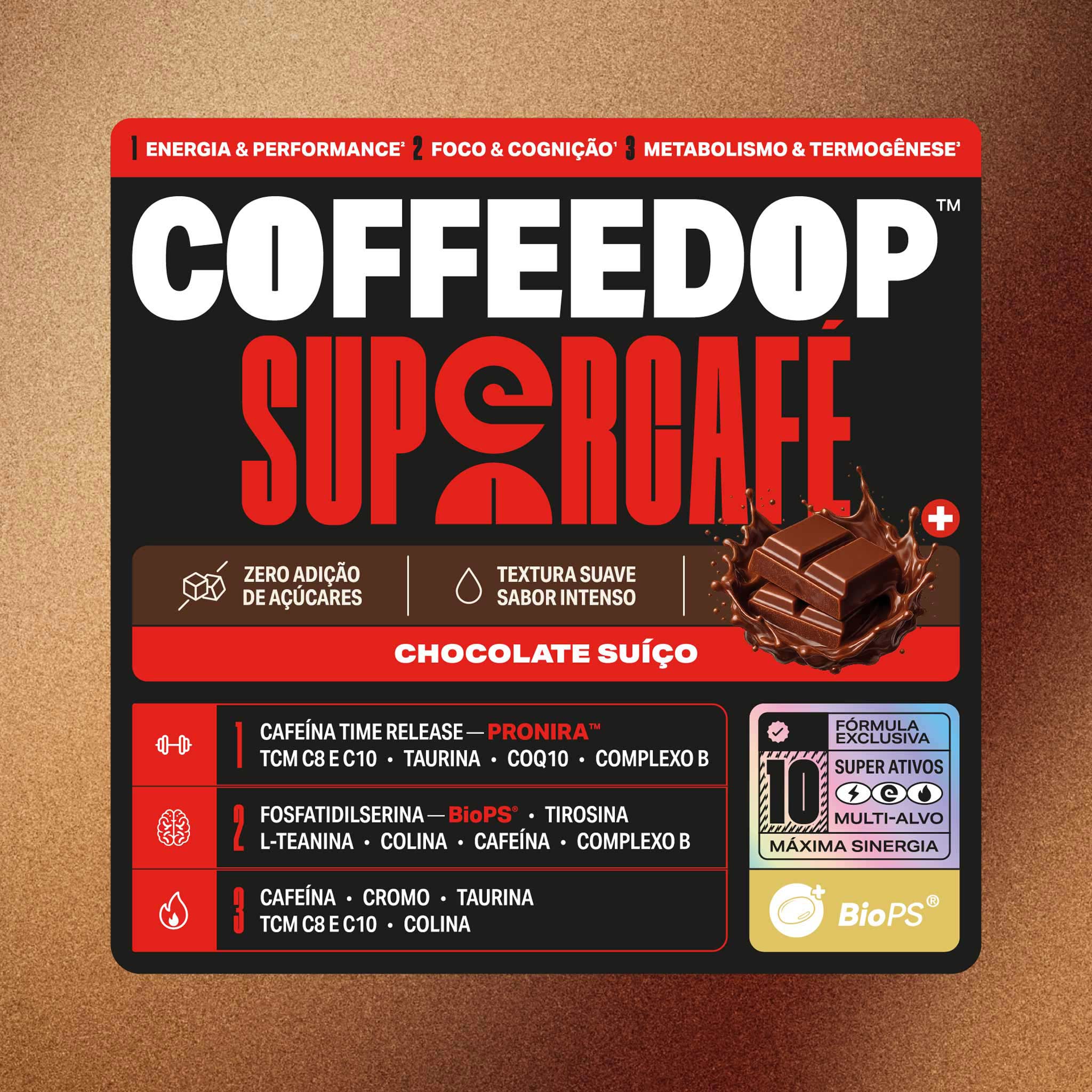 KIT Degusta - COFFEEDOP Supercafé Sachê 9x10g