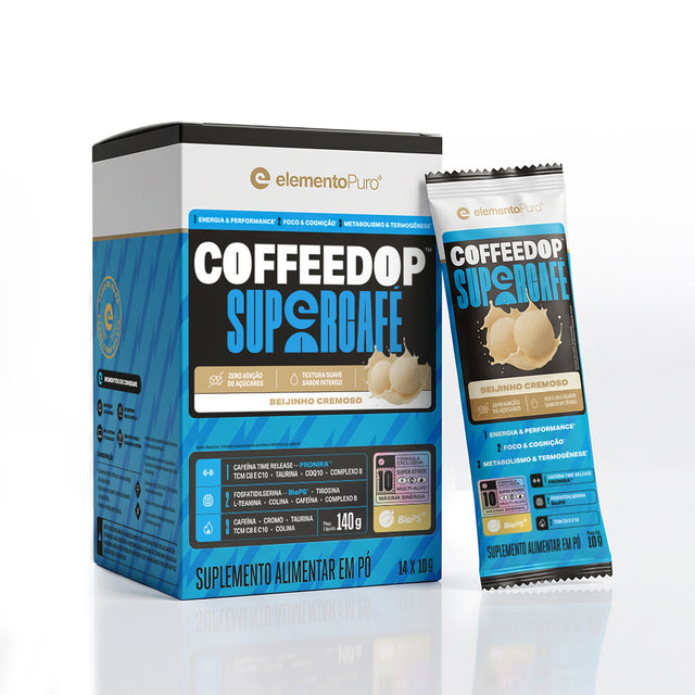 COFFEEDOP Supercafé Beijinho Cremoso Display 14x10g