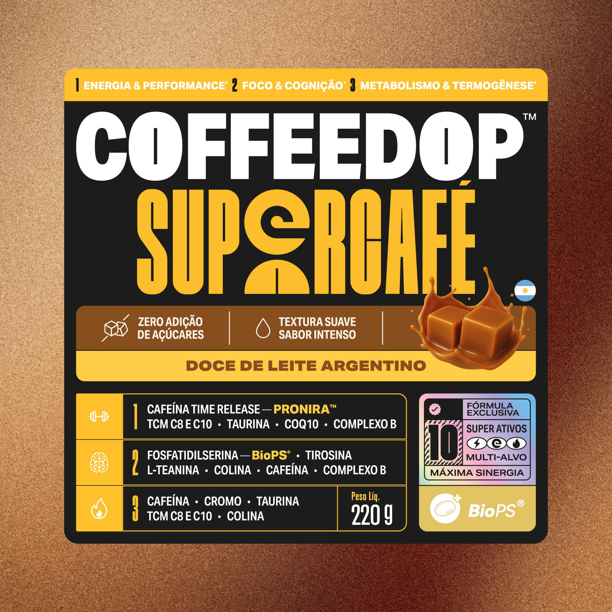 COFFEEDOP Supercafé Doce de Leite Argentino 220g