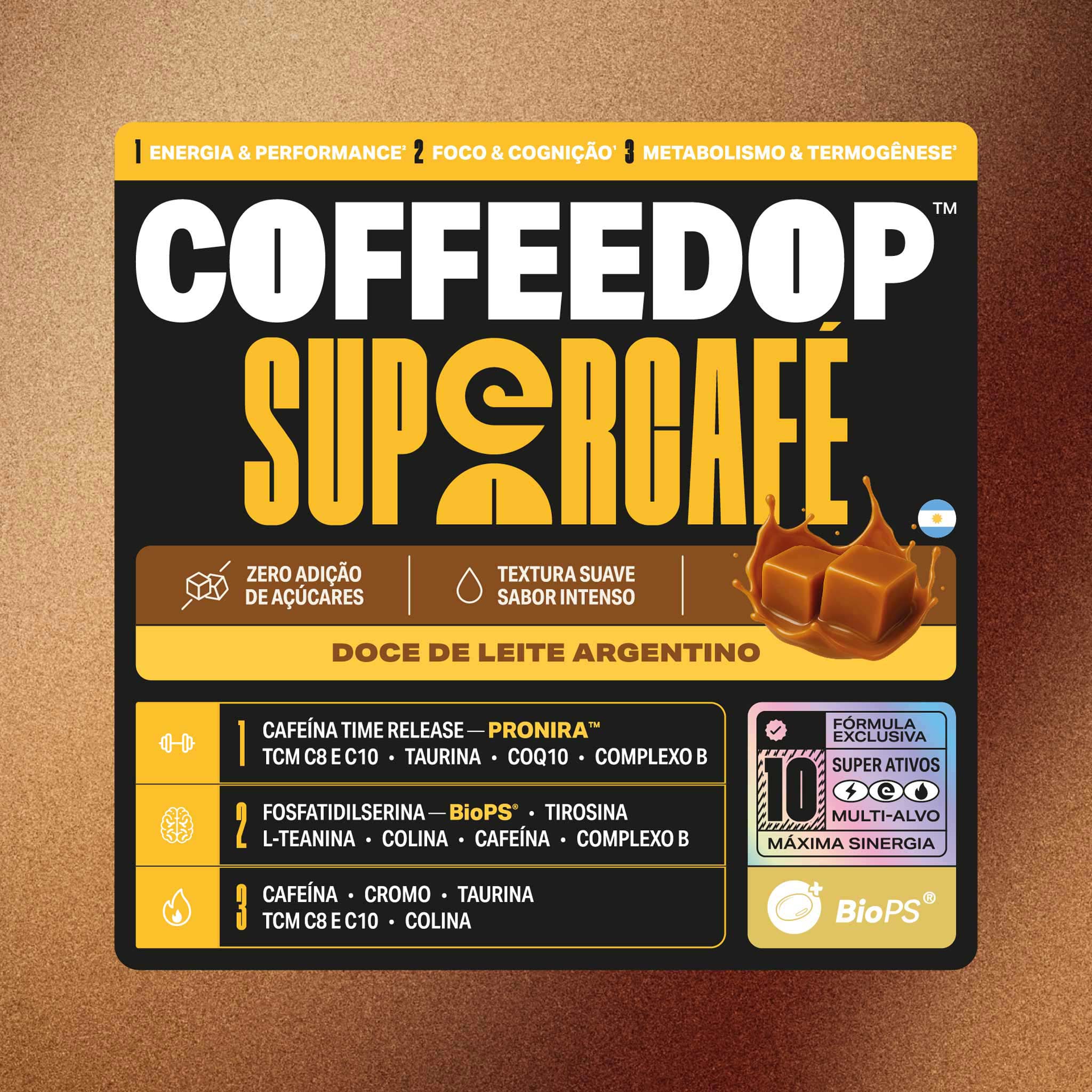 KIT Degusta - COFFEEDOP Supercafé Sachê 9x10g