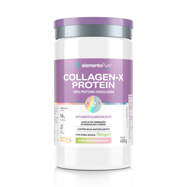 COLLAGEN-X PROTEIN BODYBALANCE® Kiwi com Morango 450g