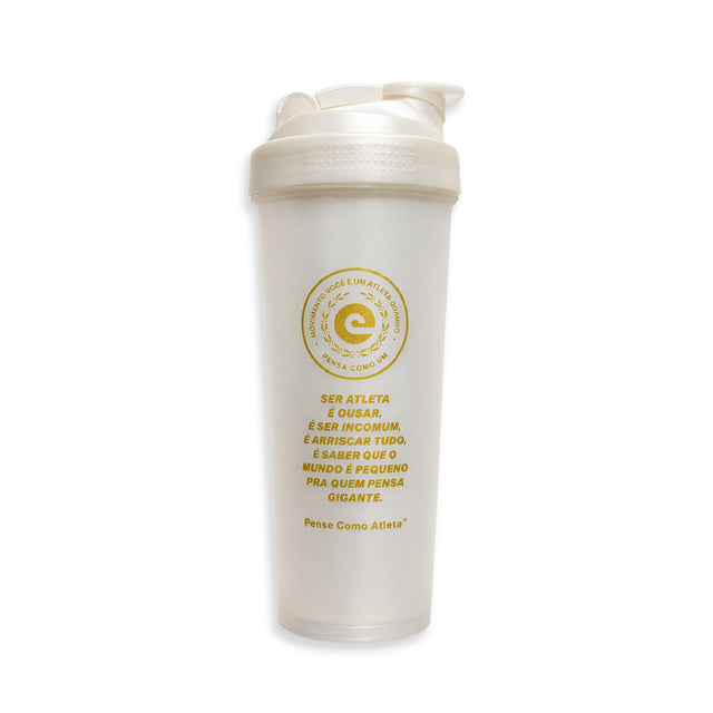 Coqueteleira elementoPuro 600ml Branco Pérola / Dourado