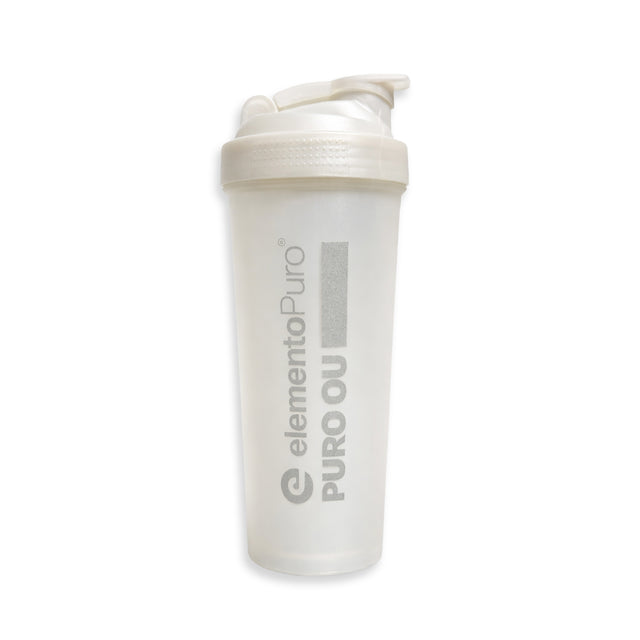 Coqueteleira elementoPuro 600ml Branco Pérola / Prata