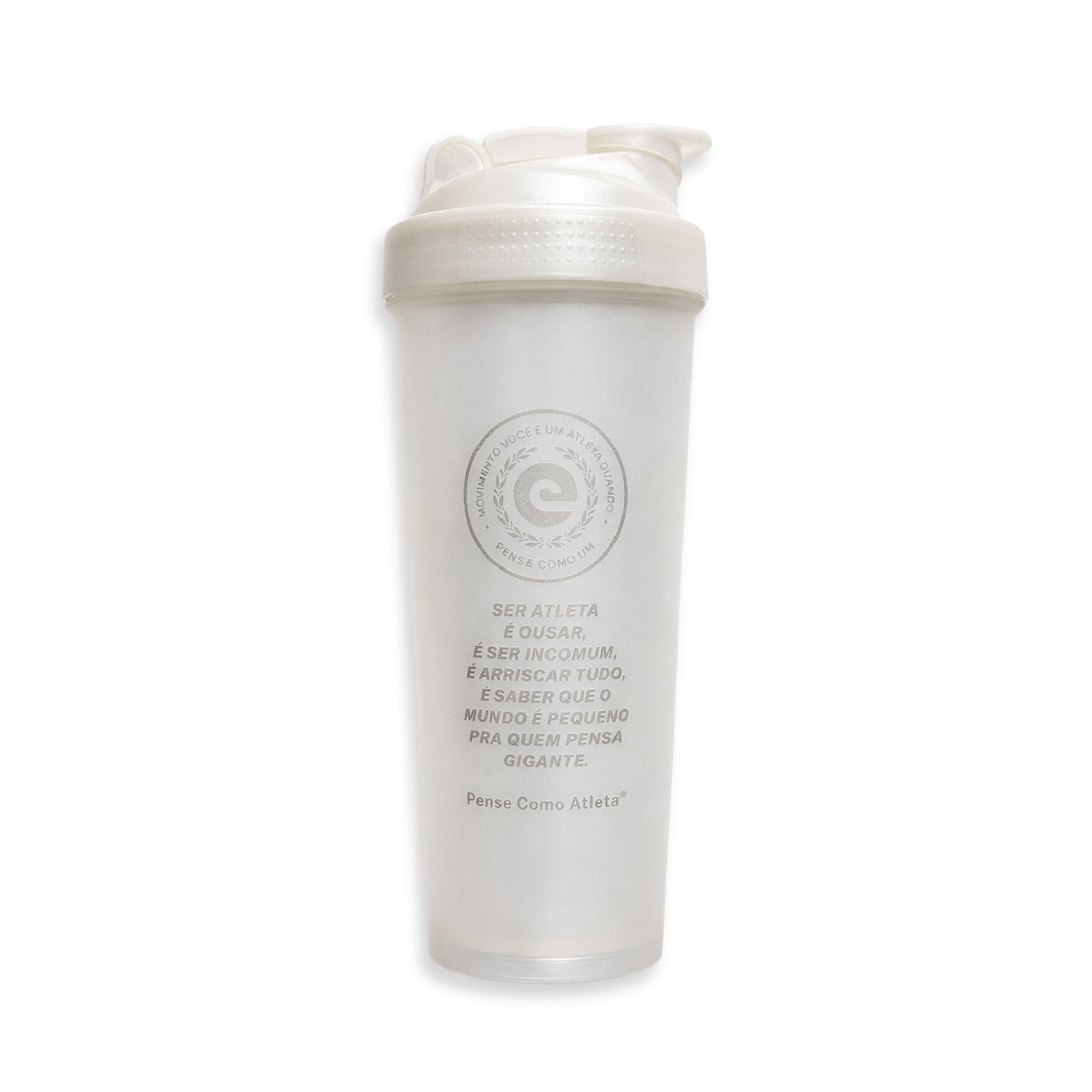 Coqueteleira elementoPuro 600ml Branco Pérola / Prata