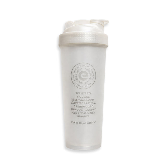 Coqueteleira elementoPuro 600ml Branco Pérola / Prata