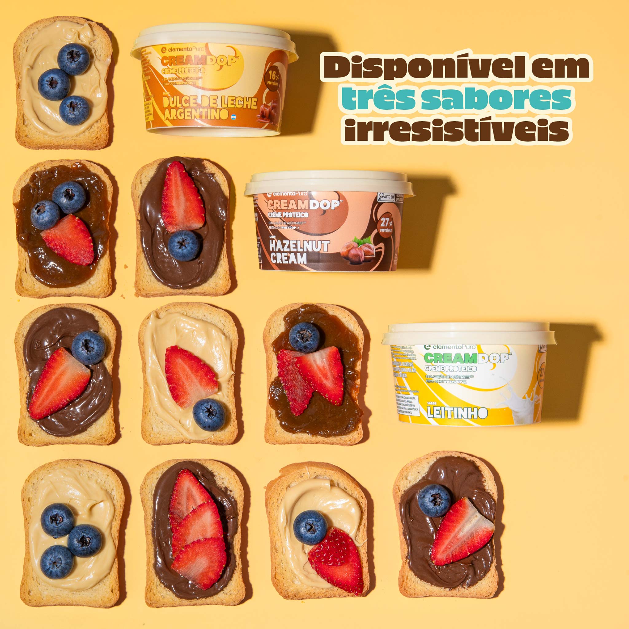 CREAMDOP Creme Proteico - Leite em Pó 100g