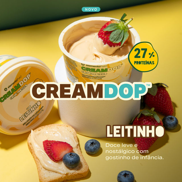 CREAMDOP Creme Proteico - Leite em Pó 100g