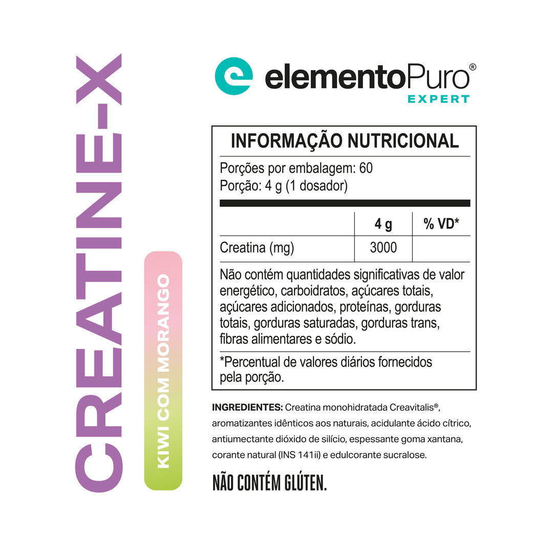 CREATINE-X Creavitalis Kiwi com Morango 240g