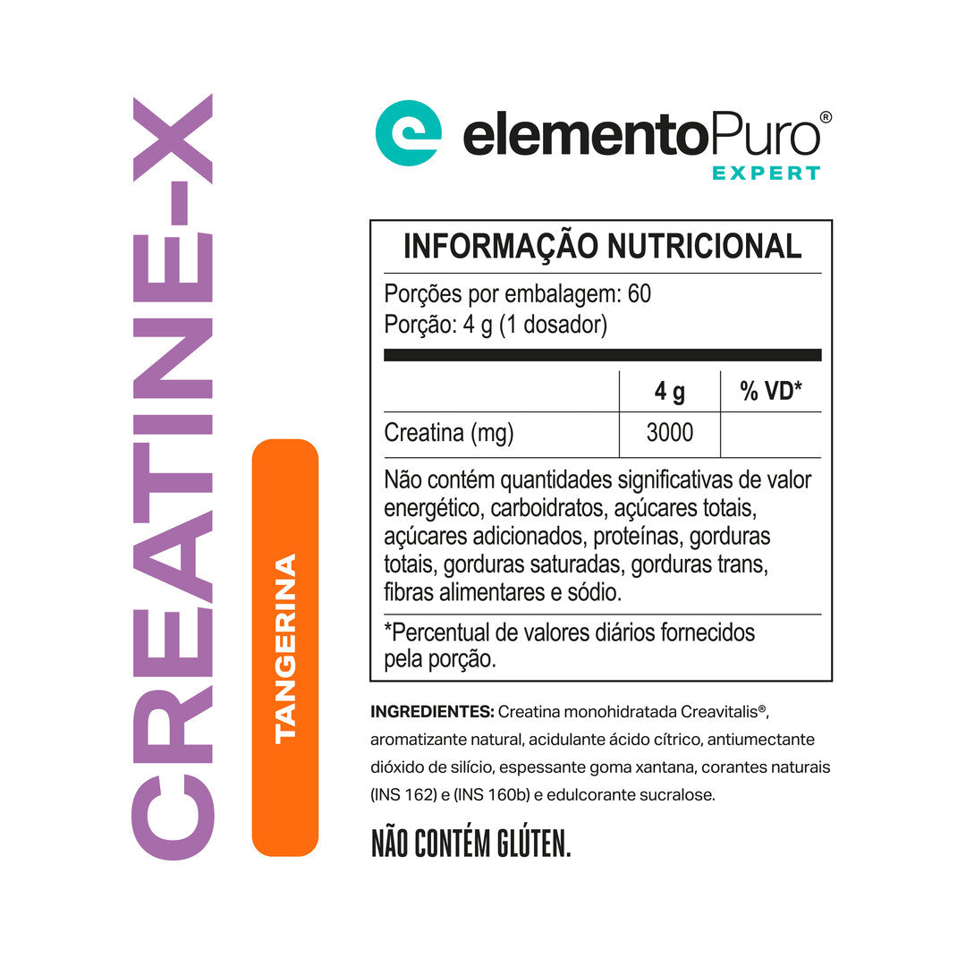 CREATINE-X Creavitalis Tangerina 240g