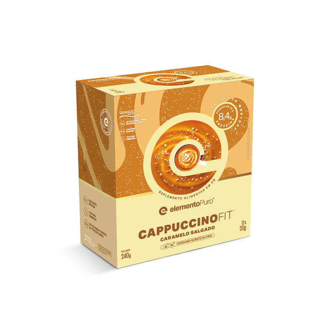 CAPPUCCINOFIT Caramelo Salgado Display 240g - 12x20g