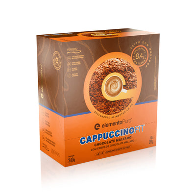 CAPPUCCINOFIT Chocolate Maltado Display 240g - 12x20g