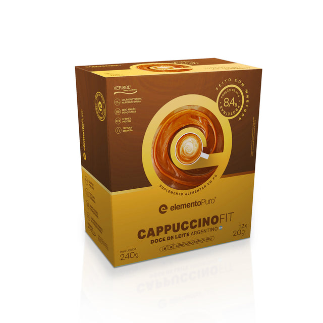 CAPPUCCINOFIT Doce de Leite Argentino Display 240g - 12x20g