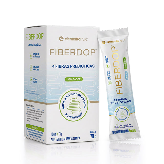FIBERDOP Fibras Prebióticas Display 70g - 10x7g