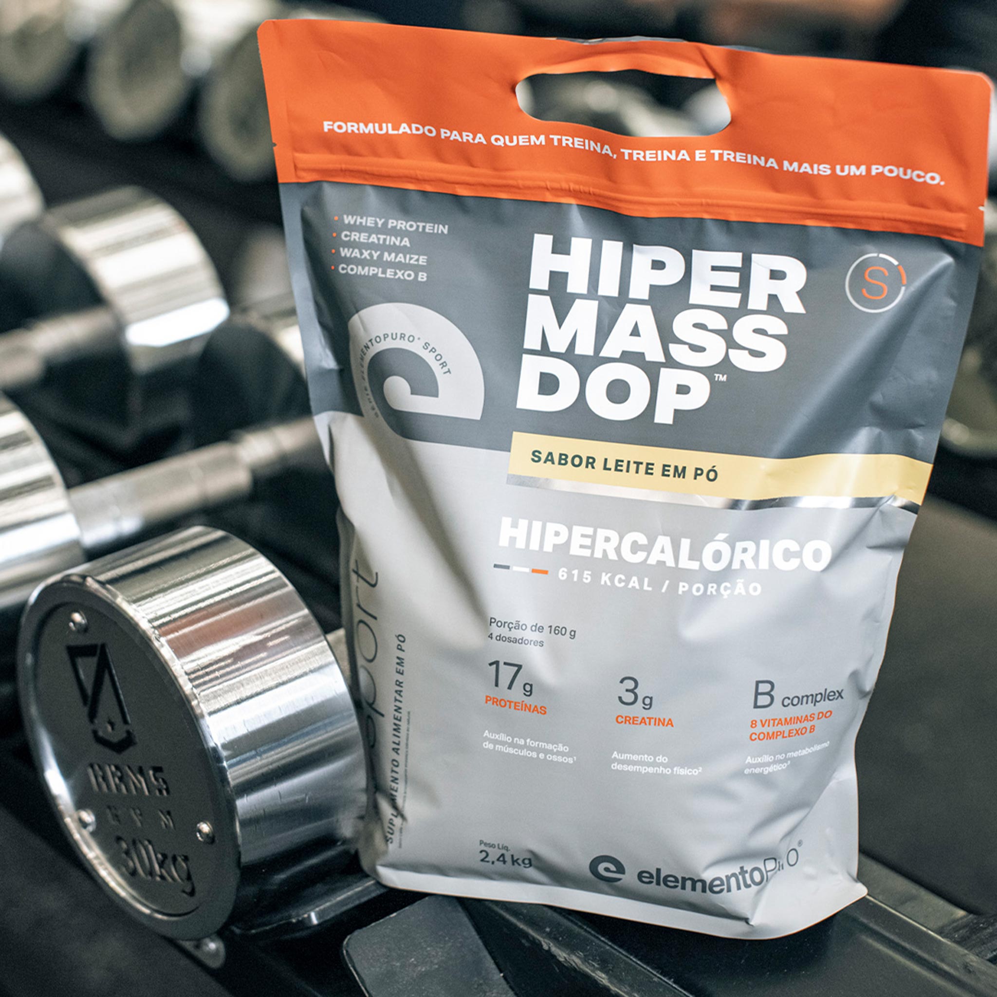 HIPERMASSDOP Hipercalórico Leite em pó 2,4Kg