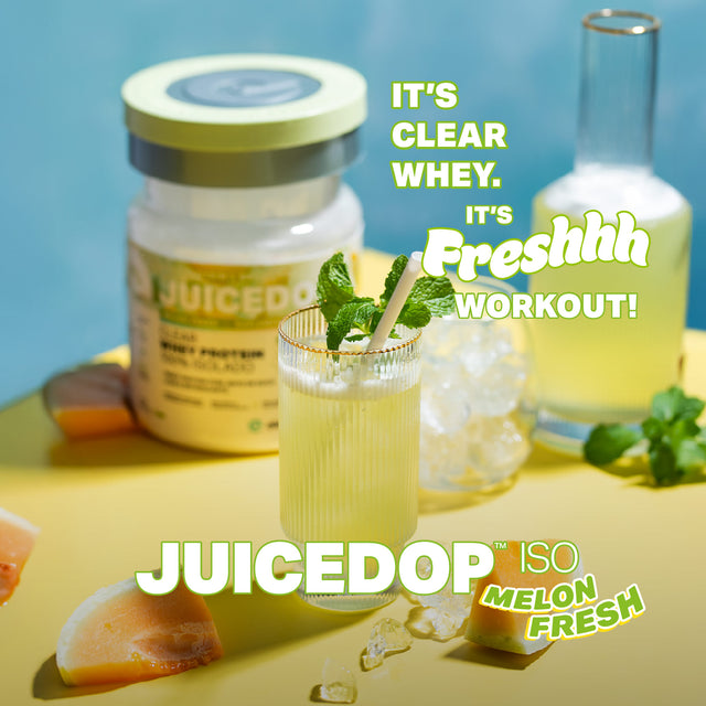 JUICEDOP Clear Whey Protein Melon Fresh 450g