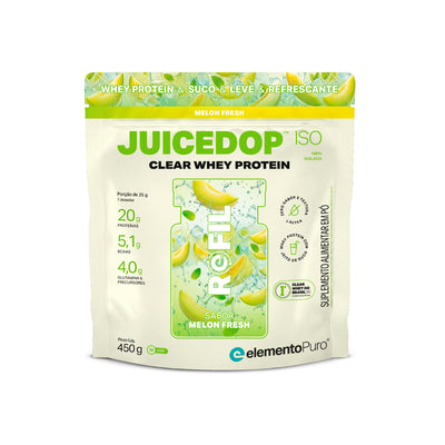 REFIL JUICEDOP Clear Whey Protein Melon Fresh 450g