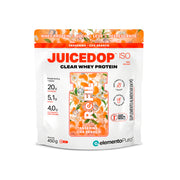 REFIL JUICEDOP Clear Whey Protein Tangerina com Chá Branco 450g