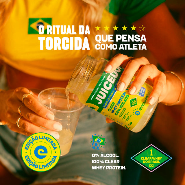MONODOSE JUICEDOP Clear Whey Protein Caipirinha de Limão 12g