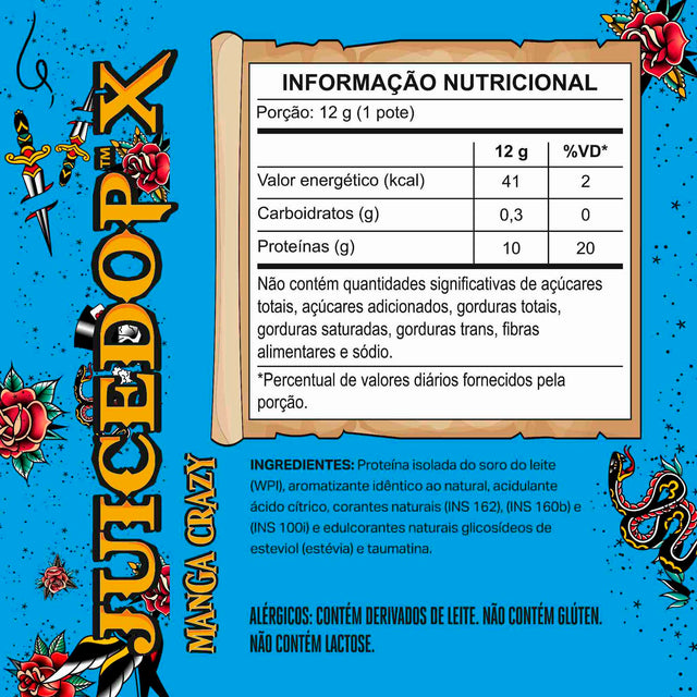 MONODOSE JUICEDOP Clear Whey Protein Manga Crazy 12g
