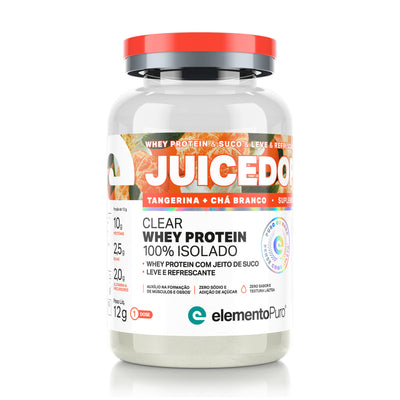 MONODOSE JUICEDOP Clear Whey Protein Tangerina com Chá Branco 12g