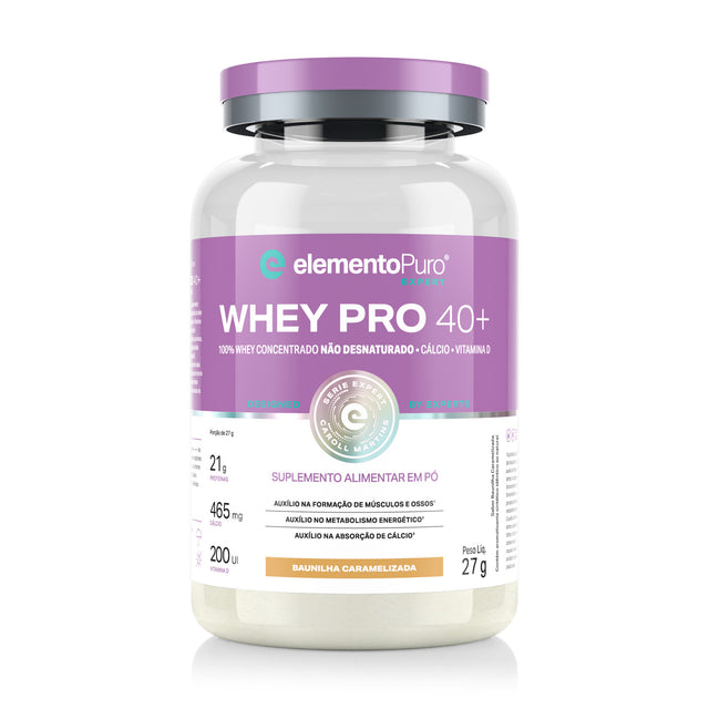 MONODOSE WHEY PRO 40+ Baunilha Caramelizada 27g