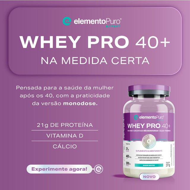 MONODOSE WHEY PRO 40+ Neutro 27g