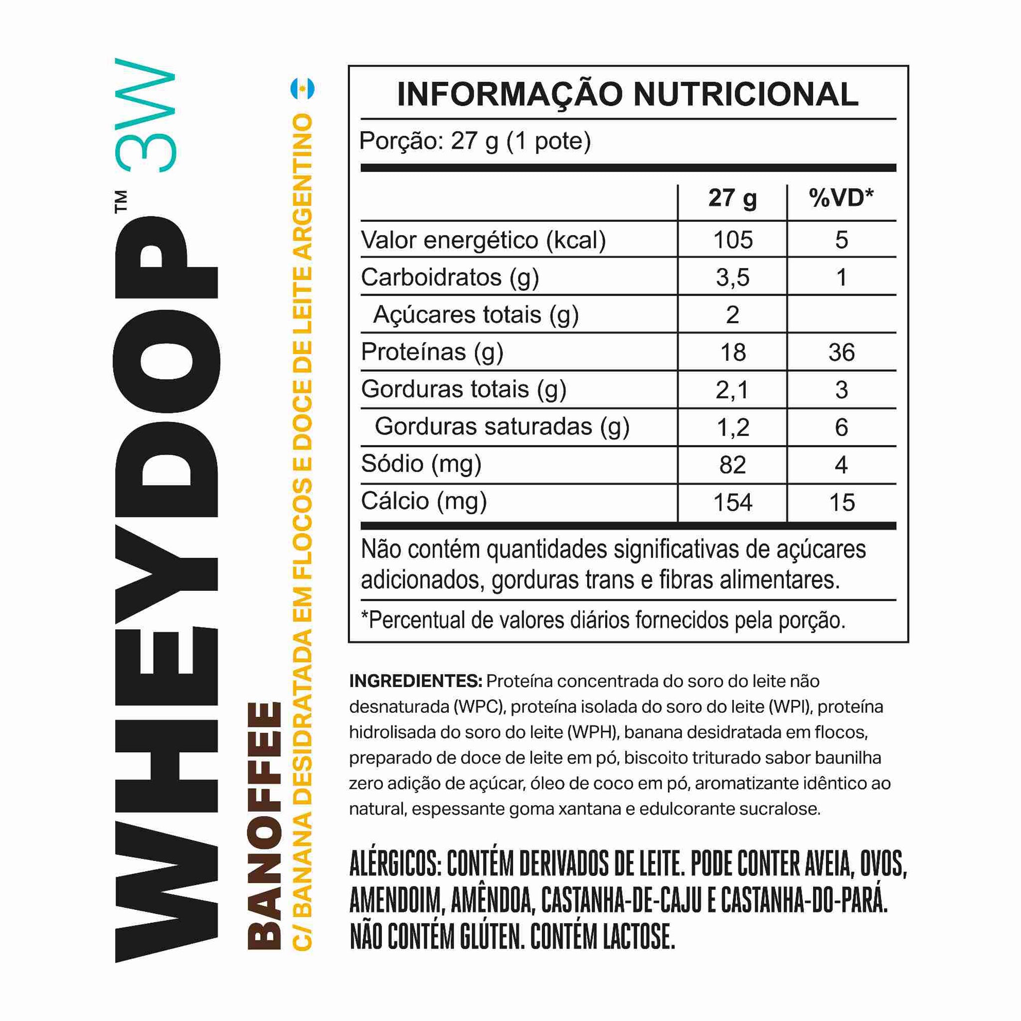 MONODOSE WHEYDOP 3W Banoffee 27g