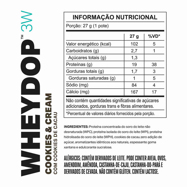 MONODOSE WHEYDOP 3W Cookies & Cream 27g