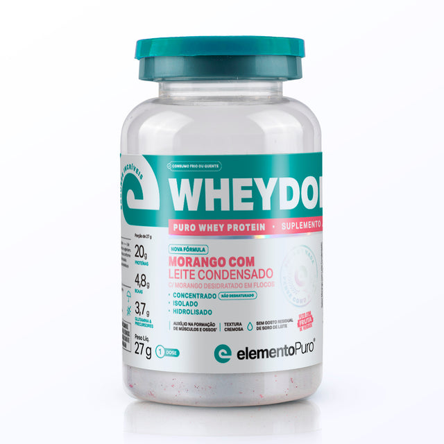 MONODOSE WHEYDOP 3W Morango com Leite Condensado 27g