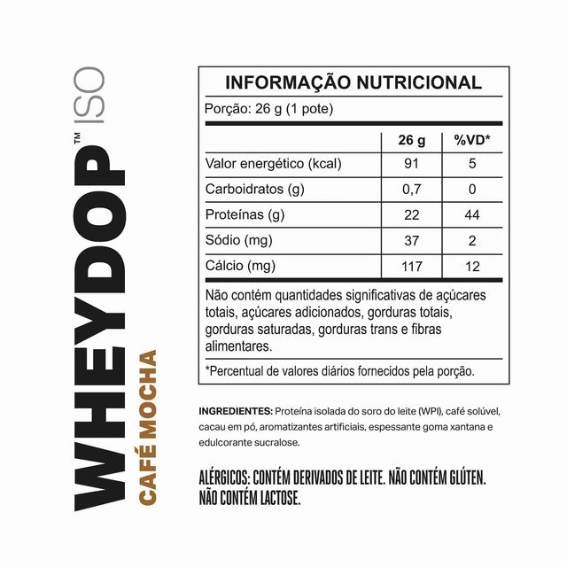 MONODOSE WHEYDOP ISO Café Mocha 26g