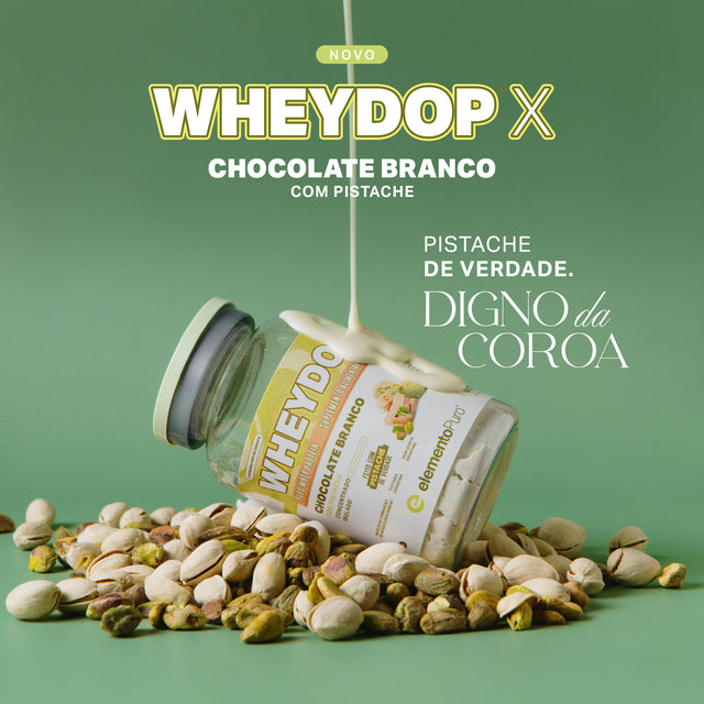 MONODOSE WHEYDOP X Chocolate Branco com Pistache 25g