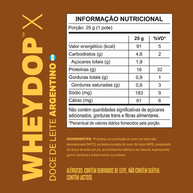 MONODOSE WHEYDOP X Doce de Leite Argentino 25g