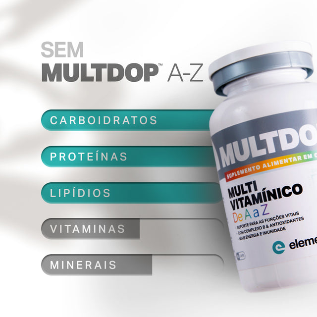 MULTDOP Multivitamínico A-Z 60 Cápsulas