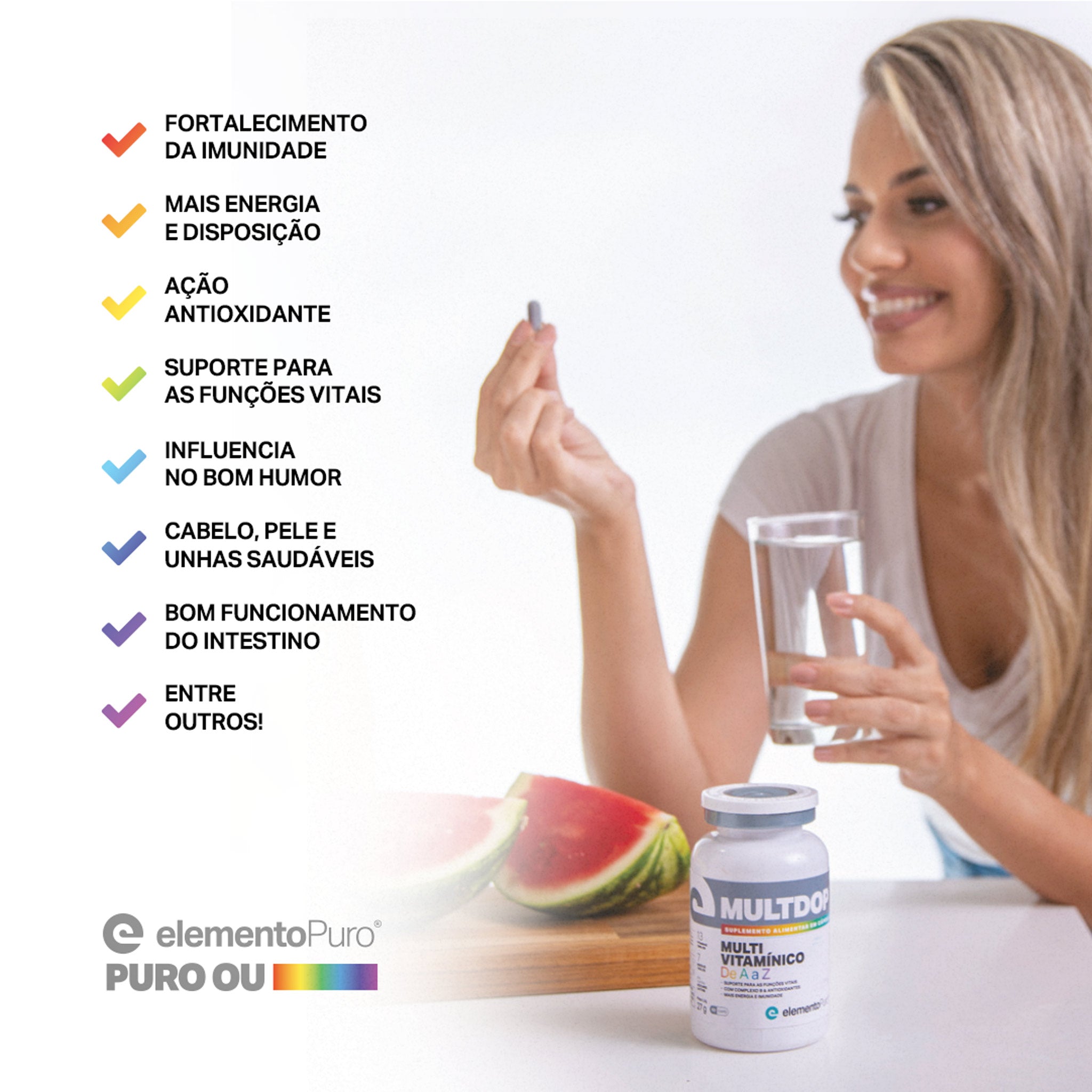MULTDOP Multivitamínico A-Z 60 Cápsulas