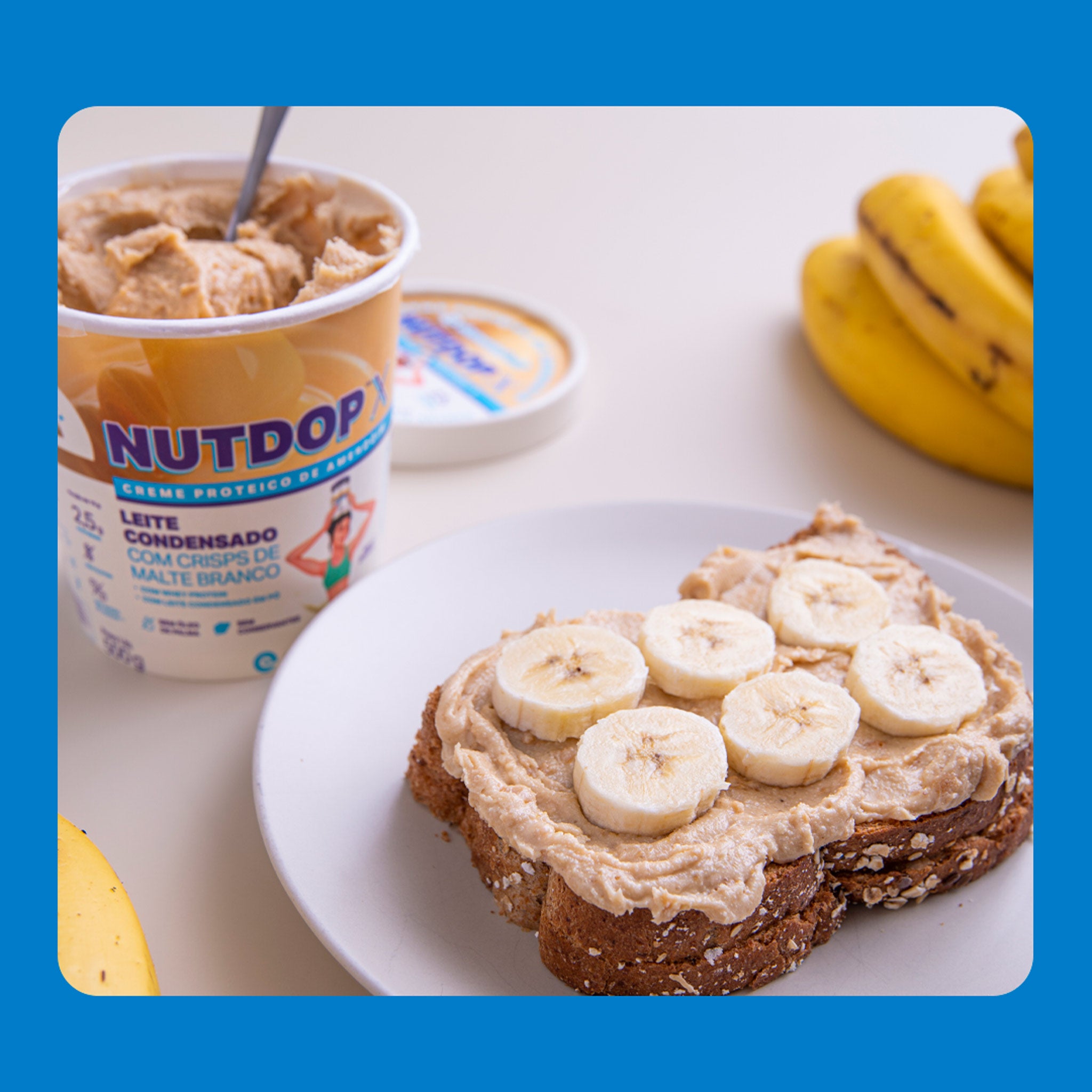 NUTDOP Creme Proteico de Amendoim - Leite Condensado 500g