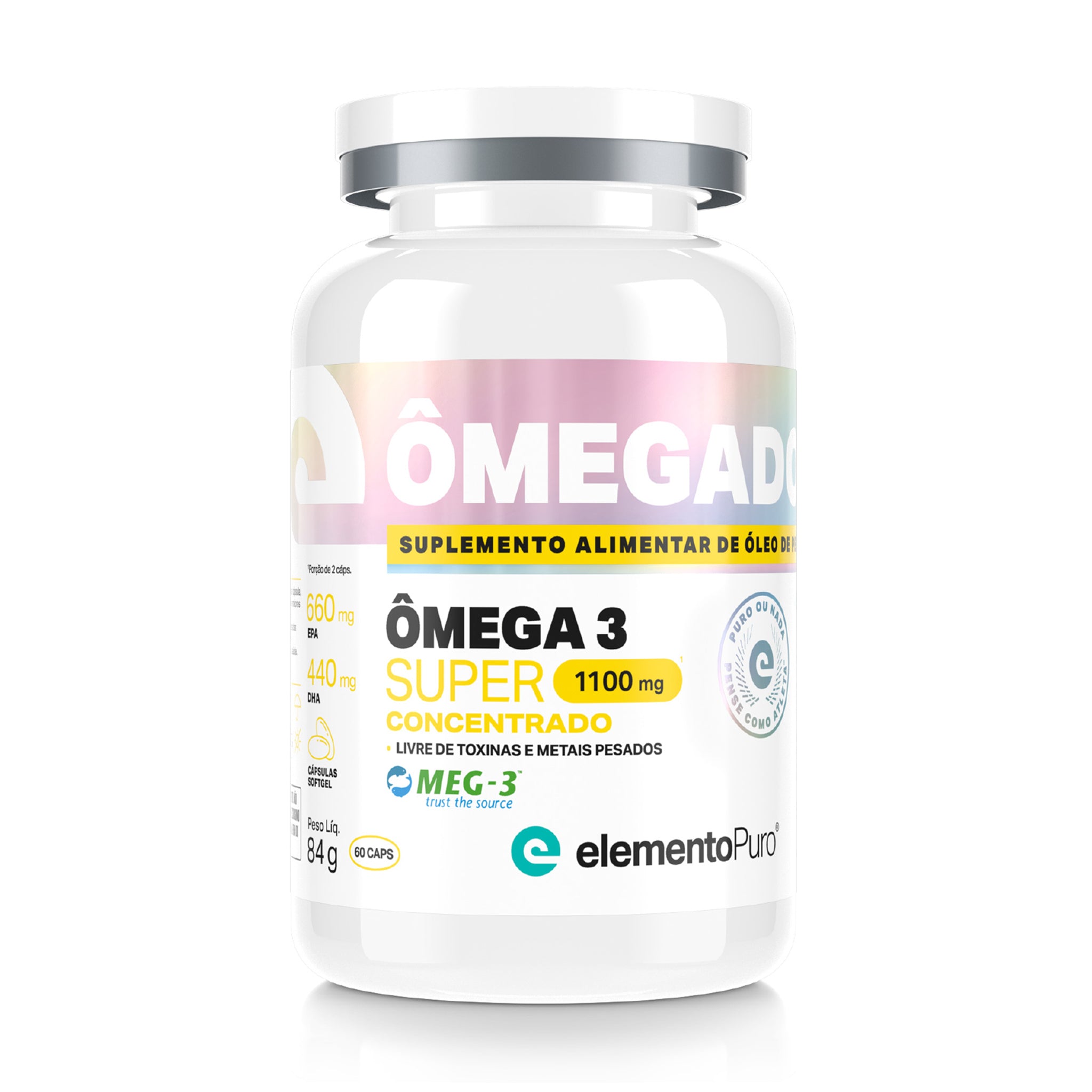 ÔMEGADOP Ômega 3 Super Concentrado 60 Cápsulas