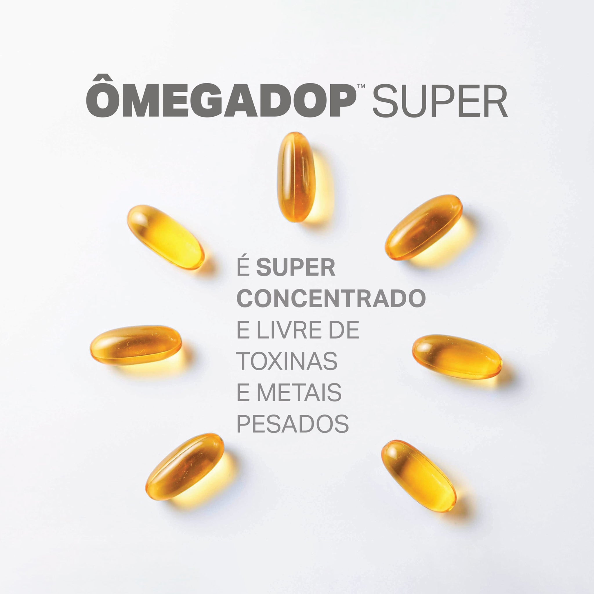 ÔMEGADOP Ômega 3 Super Concentrado 60 Cápsulas