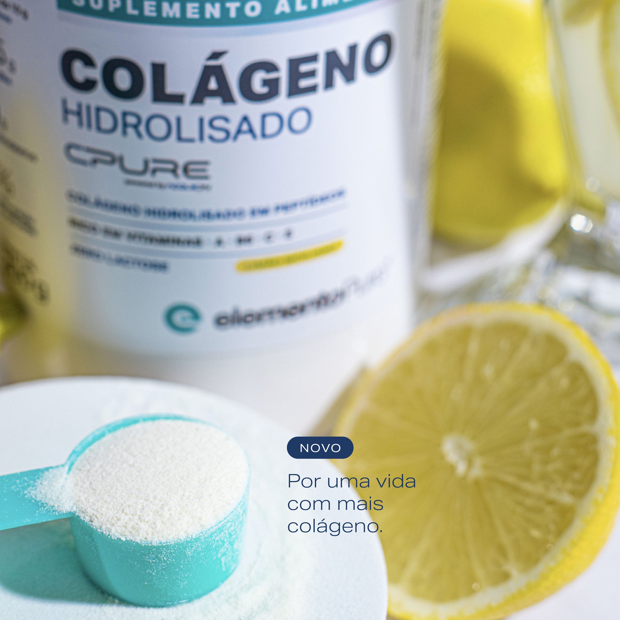 PUREDOP Colágeno Hidrolisado CPURE® Limão Siciliano 300g