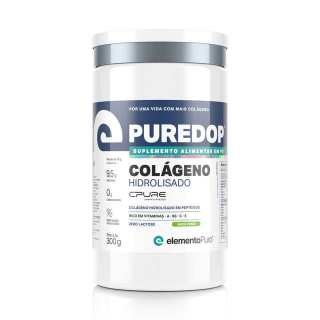 PUREDOP Colágeno Hidrolisado CPURE® Maçã Verde 300g