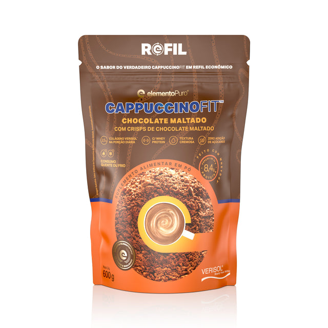 REFIL CAPPUCCINOFIT Chocolate Maltado 600g