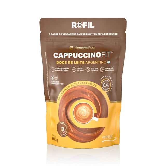 REFIL CAPPUCCINOFIT Doce de Leite Argentino 600g