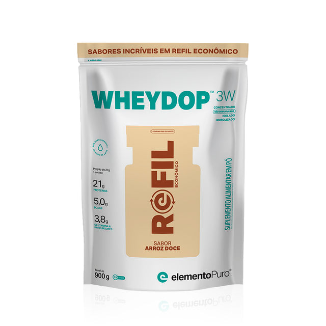 REFIL WHEYDOP 3W Arroz Doce 900g